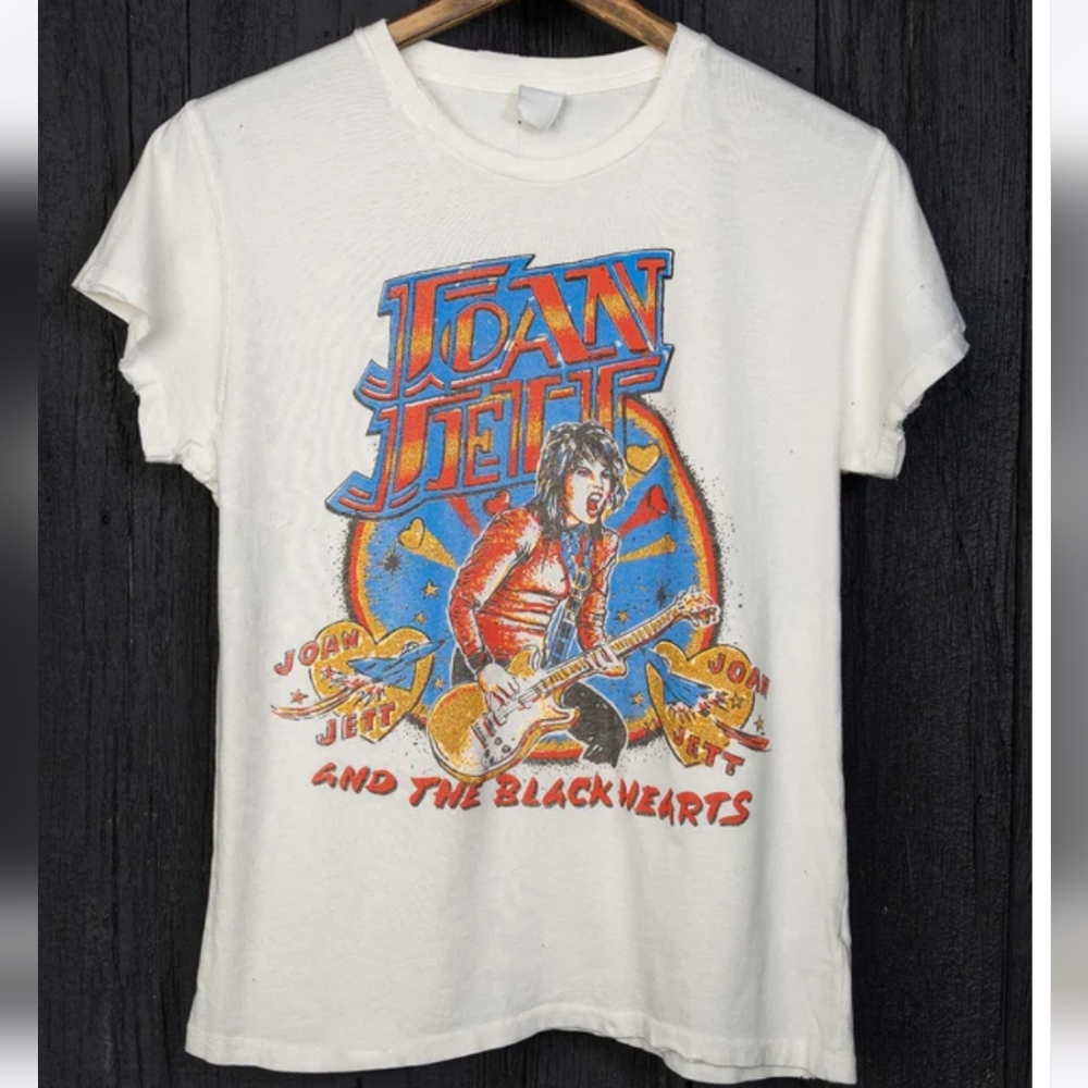 Madeworn distressed Joan Jett and the Blackhearts Secret Love tee